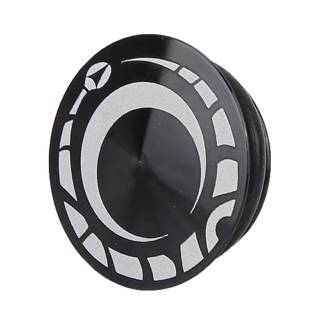 Aluminum Alloy Black Mountain Bike Hollow Crank Antidust Cover Bicycle Accessory