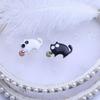 1Pcs Creative Fashion Gifts Cute Little Fat Playing Cat Brooches Gifts Ladies Alloy Enamel Cats Party Brooch Jewelry Accessories
