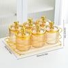 Круглая прозрачная банка для хранения закусок ZISIZ