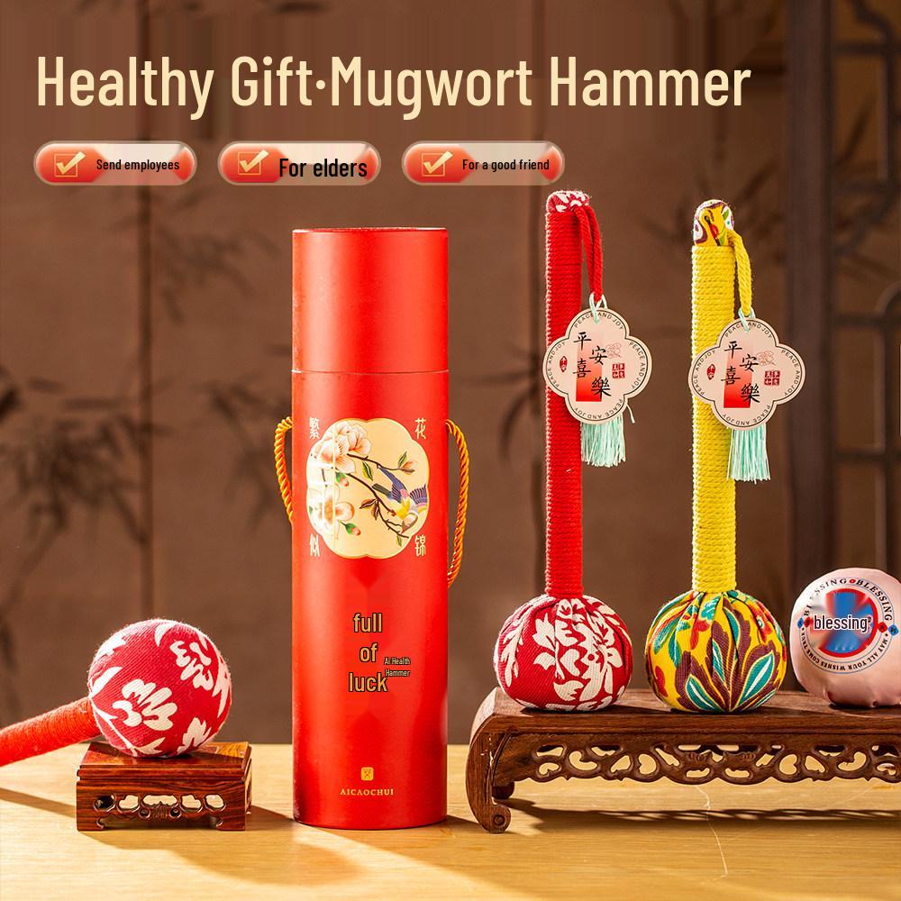 Premium Wellness Mugwort Hammer - New Year Gifts for Clients
