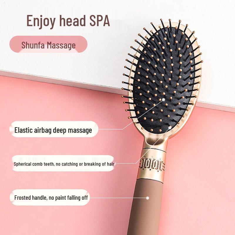 Portable Anti-Static Airbag Scalp Massage Comb for Women with Long Hair