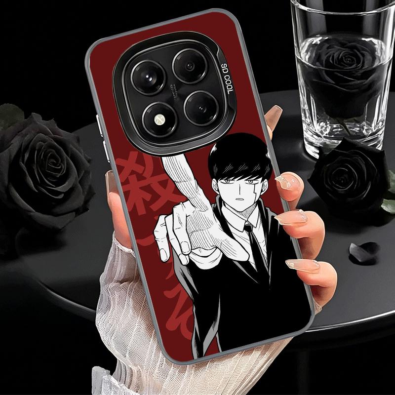 Мэшл Магия и Мышцы Аниме Мягкий Чехол для Телефона для Xiaomi Redmi Note 13 14 15 Pro Plus 12S 12 11S 11 11T 10S 10 Ударопрочный Чехол