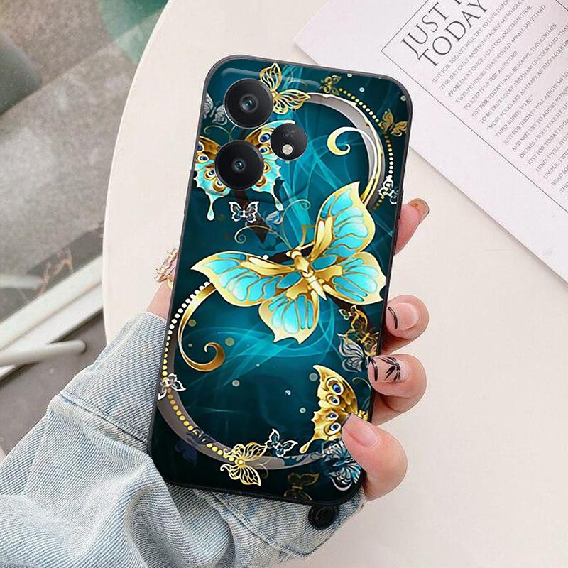 For Realme Neo 7 Case Luxury Pattern Funda Soft Silicone Back Cover For Realme 7 Pro Realme 7 5G RMX2111 Neo7 Bumper Phone Cases