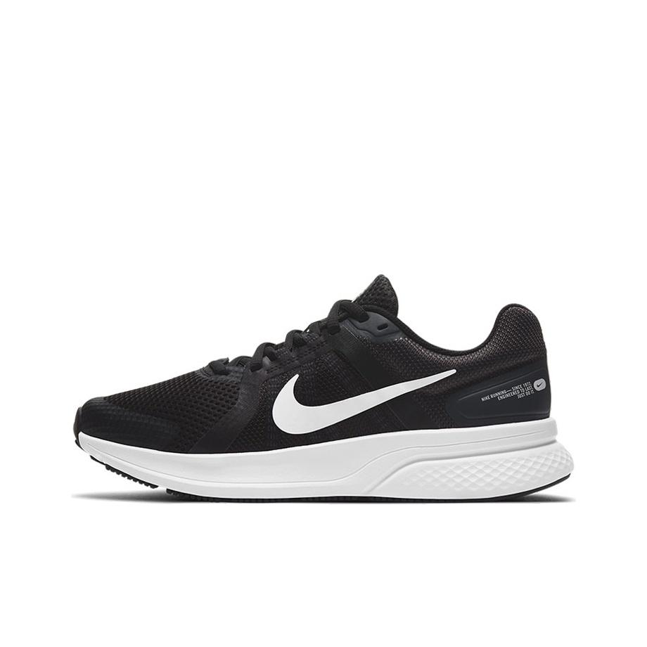 Nike Run Swift 2 Черно-белые женские кроссовки темно-дымчато-серые CU3528-004