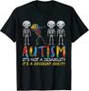 Autism Awerness - Футболка с надписью Skeleton Dabbing для детей-аутистов