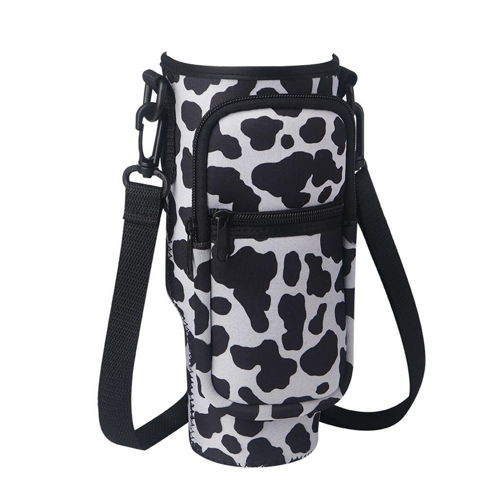 Сумка для переноски бутылок с водой Leeseph для стакана Stanley 40 унций с ручкой, чехол для бутылок с водой и регулируемым плечевым ремнем