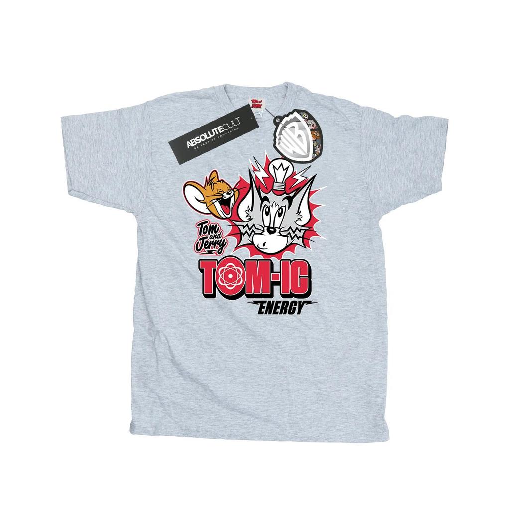 Tom and Jerry Mens Tomic Energy T-Shirt