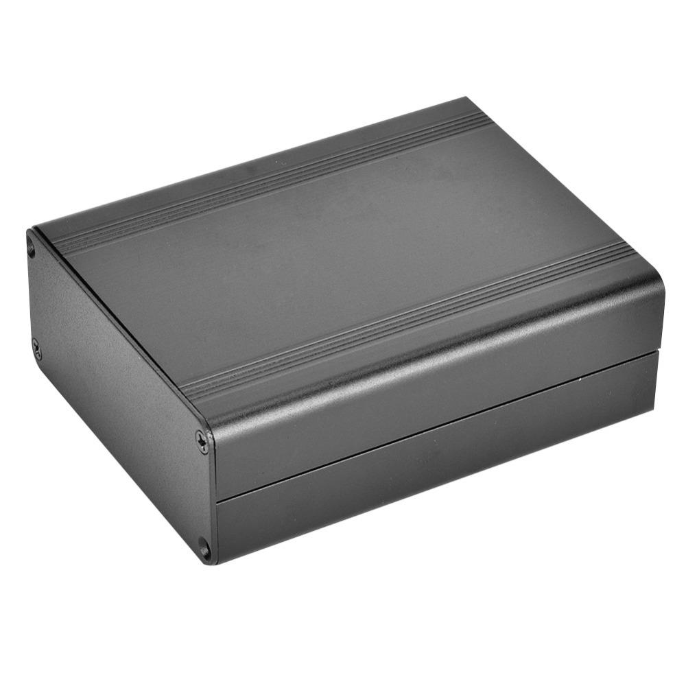 110x88x38 mm Electrical Boxes Black Junction Box Aluminum Alloy Enclosure Electrical Projects