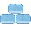 3pcs Wet Fiber Mopping Cloths Mop Pads Fits for Braava 321 380 320 380t Floor Cleaning Machine
