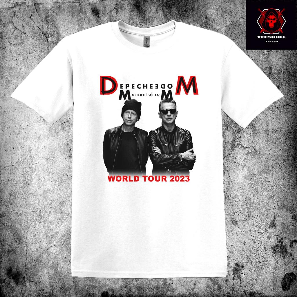 26 Depeche Mode "Momento Mori 2023 World Tour" Unisex Double-Sided T-SHIRT S-3XL Unisex T-Shirt