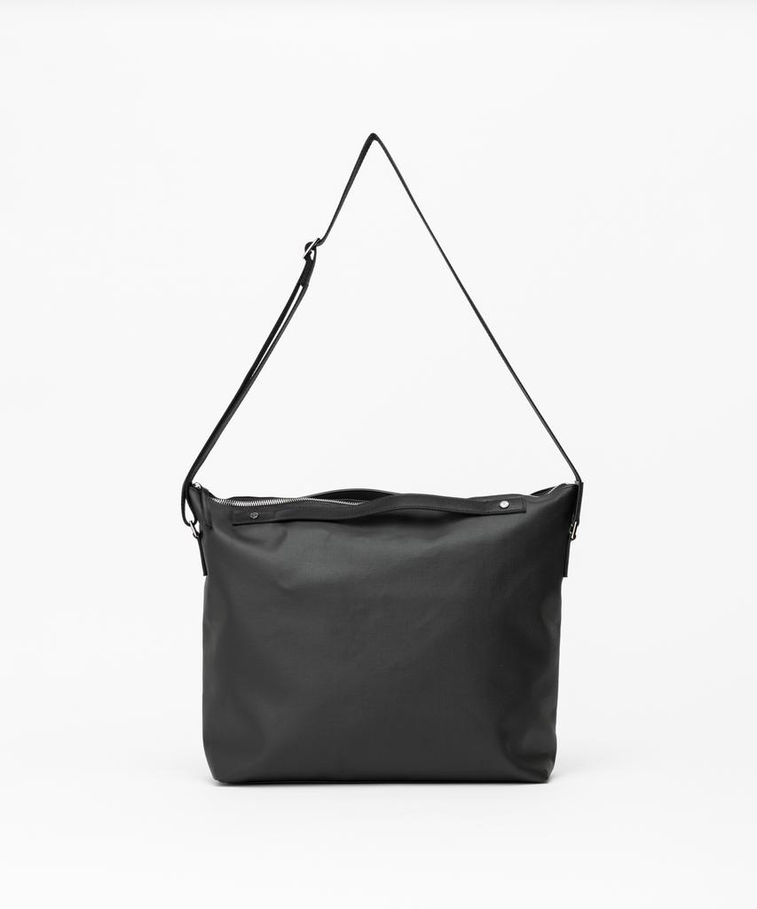 Bedford11Th 15-Inch Storage Functional 2-Way Large Messenger Bag [Black]
