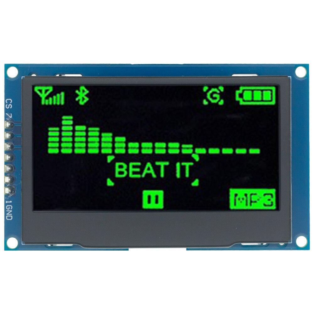 2,4 "2,42 дюйма 128x64 OLED ЖК-дисплей модуль SSD1309 12864 7-контактный последовательный интерфейс SPI/IIC I2C для Arduino UNO R3 C51