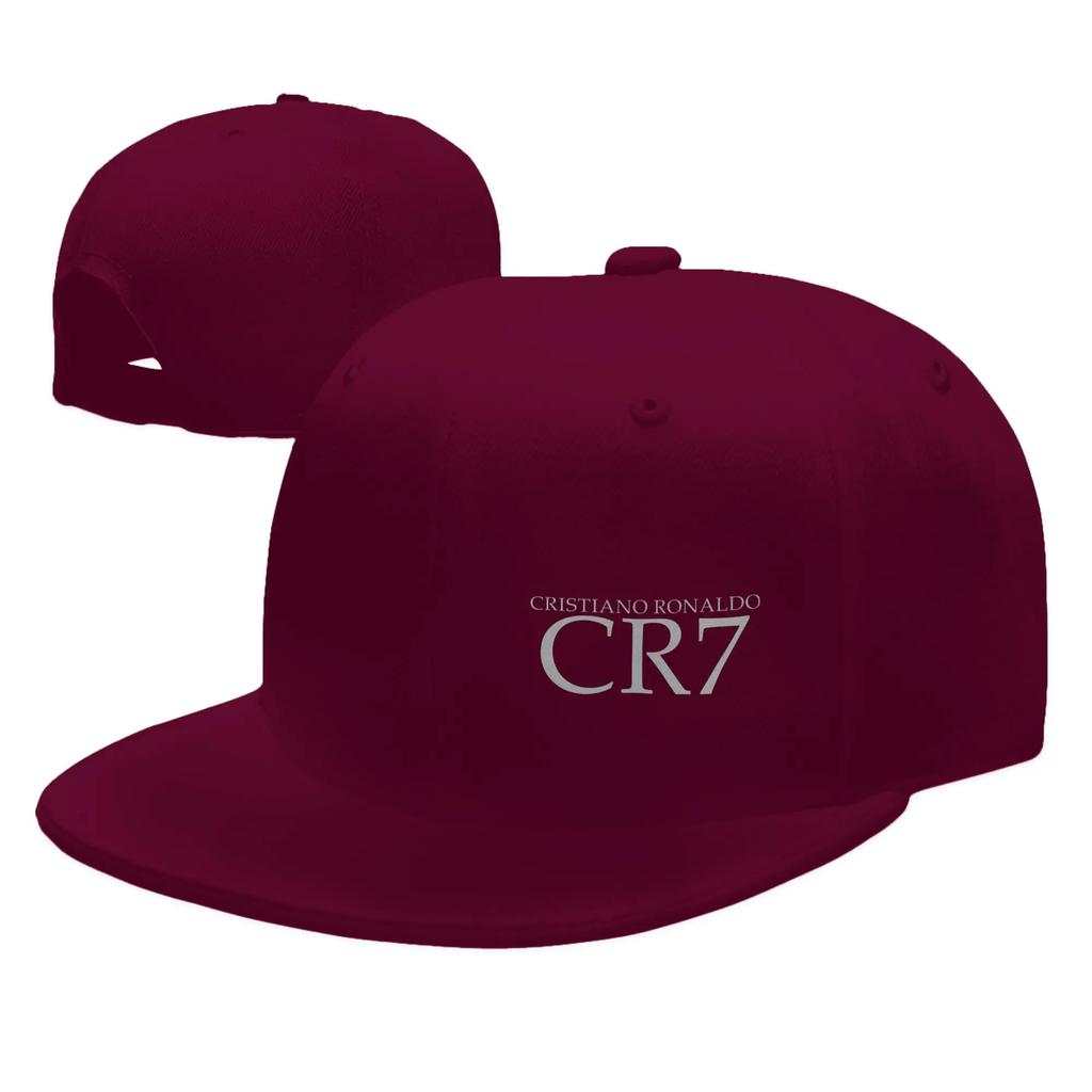 Casual CR Cristiano Football Soccer Baseball Cap Unisex Distressed Denim Headwear Outdoor Summer Travel Adjustable Caps Hat