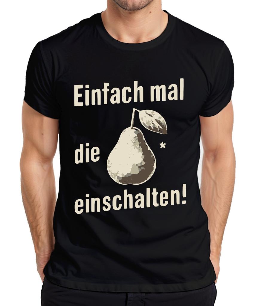 Just Turn On The Bulb Funny Saying Gift Humour Unisexs TShirt