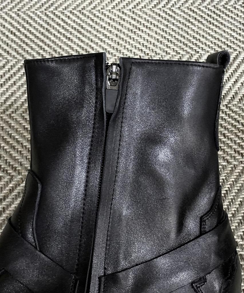 Joenshoe Cadenza Laurent Western Boots Mink Tan Black