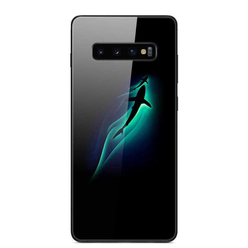 Для Samsung S10 Plus Чехол Закаленное Стекло Жесткая Задняя Крышка Телефона coque Для Samsung Galaxy S10E S 10 5G S10plus бампер чехлы capa