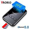 VAORLO Wireless 4 In 1 Recevier Transmitter FM Adapter Bluetooth 5.0 Transmission TF Card Play LED Display Stereo Music For Headphones TV