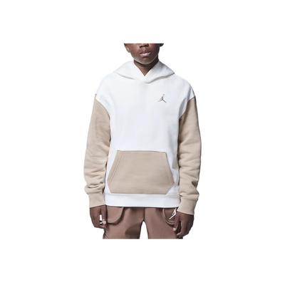 Jordan Толстовка с капюшоном из флиса с цветным блоком и логотипом Mj Brooklyn, детские толстовки с капюшоном, парус HQ7083-133