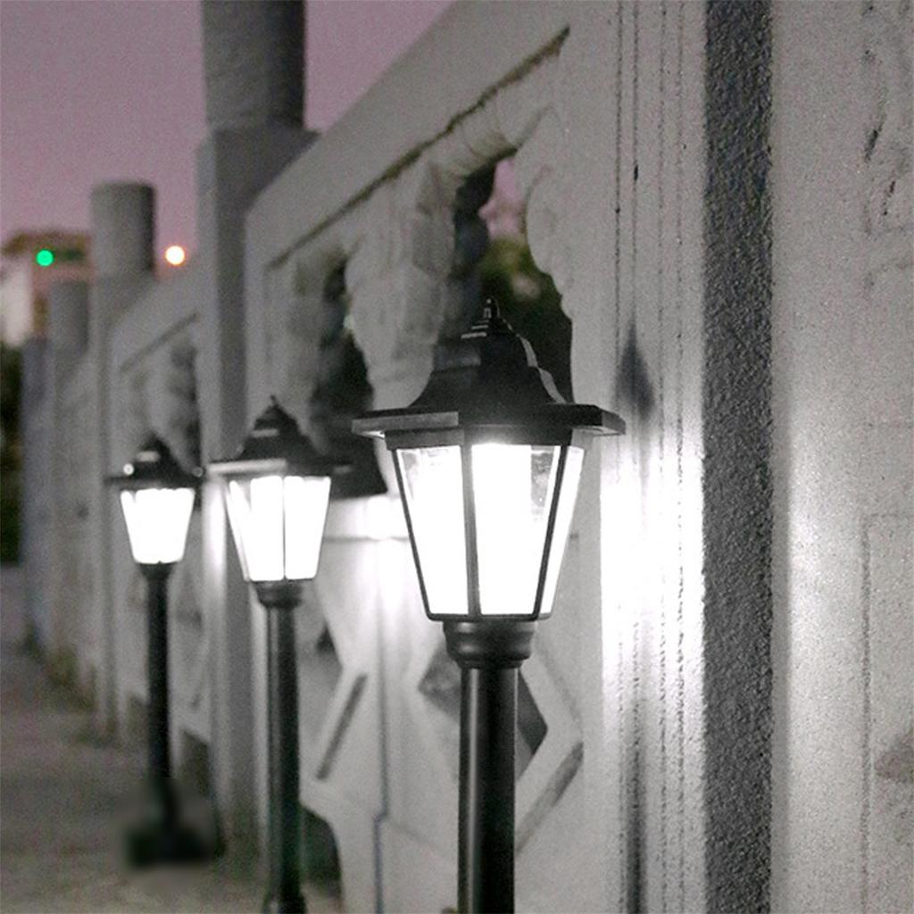 Светодиодный путь на солнечной энергии, эффективные солнечные панели, наружное освещение от заката до рассвета, уличный светильник для забора, для дорожки, крыльца, двора, садовой дорожки, фасада