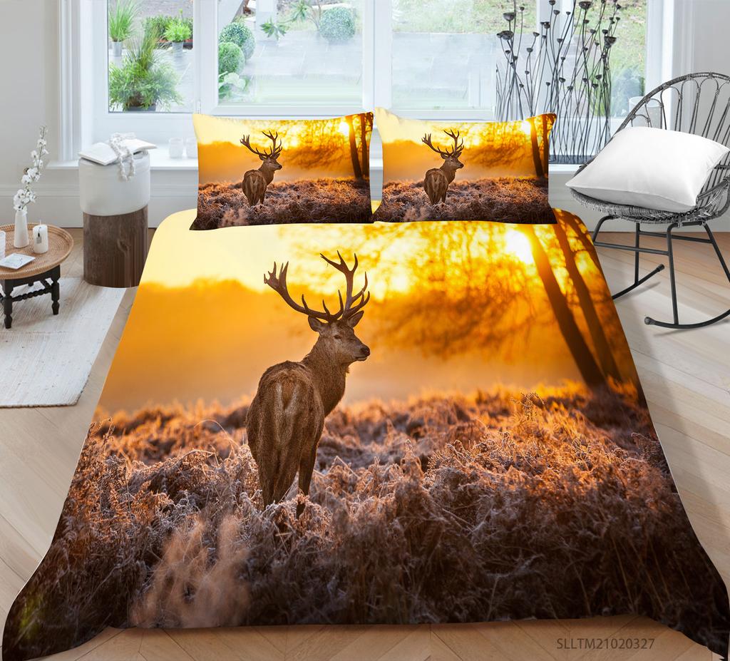 3D Animal Pattern Bedding Products Animal Series Bedding Products Quilt and Pillow Cases Bedding Set AU/EU/US Full Size Home Decoration