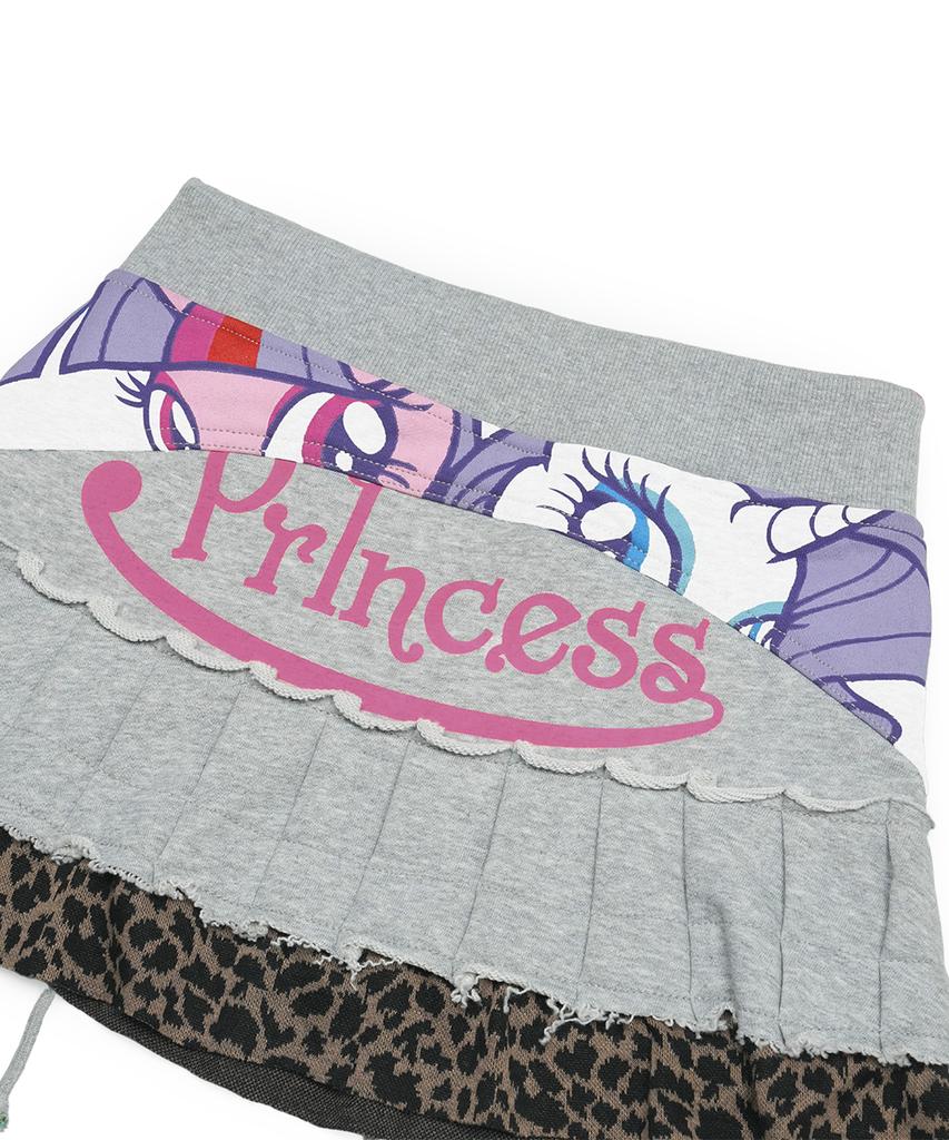 Grails Princess Layered Skirt [Gray]