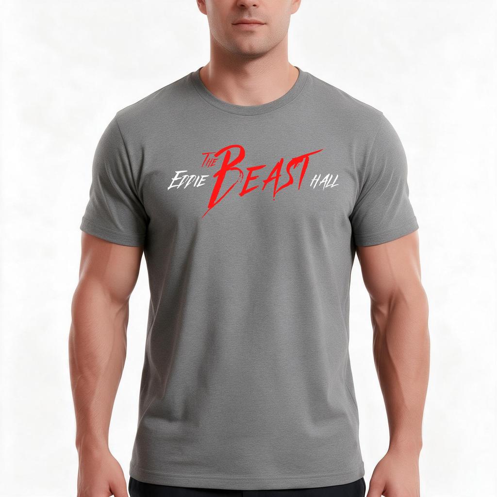 Eddie Hall The Beast TShirt Summer Casual Cotton Tee Oversized Streetwear Tops Vintage Graphic Print Unisex Unisex Unisex