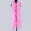 DIY Turkey Marabou Feather Boas 90 Grams Purple 2 Meters Scarf Wedding Dress Shawl Decorative Feathers DIY Creative Helloween Craft