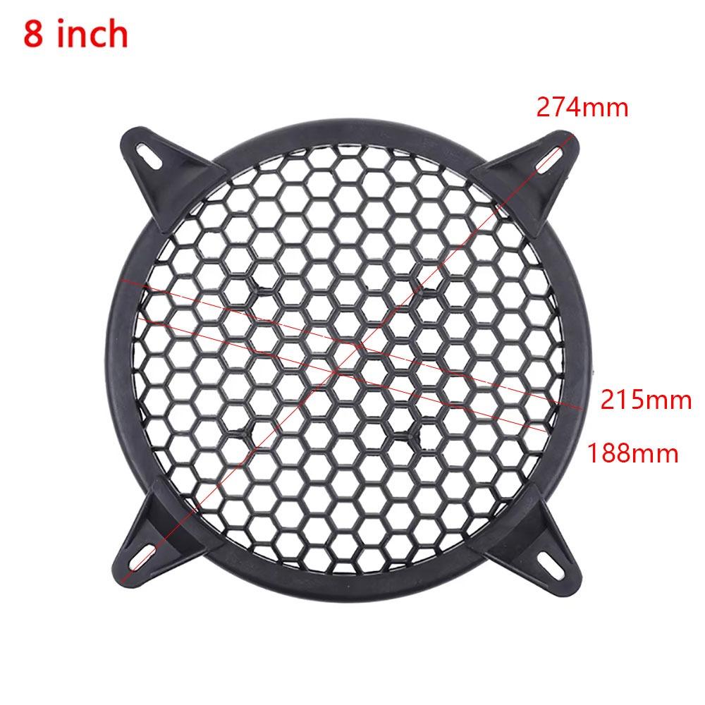 1Pcs Round Subwoofer Grill 4/6/8/10/12 inch Sub Woofer Grille Guard Protector Car Audio Speaker Sub