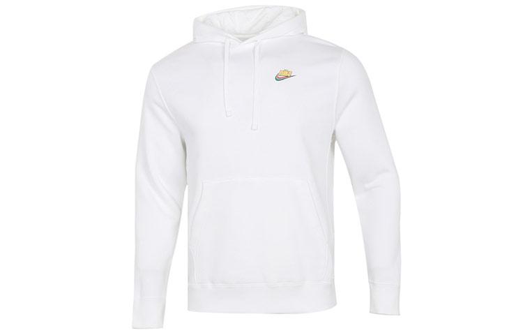 Nike Спортивная одежда Keep It Clean Повседневный спортивный пуловер с флисовой подкладкой DM2200-100