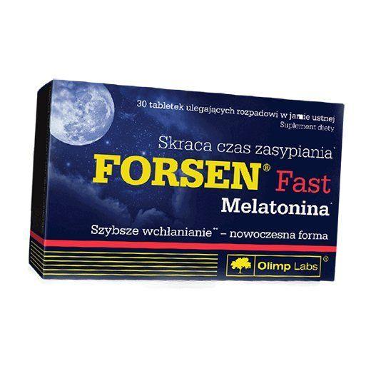 Таблетки Мелатонина, Forsen Fast Melatonina, Olimp Nutrition 30таб (72283002)