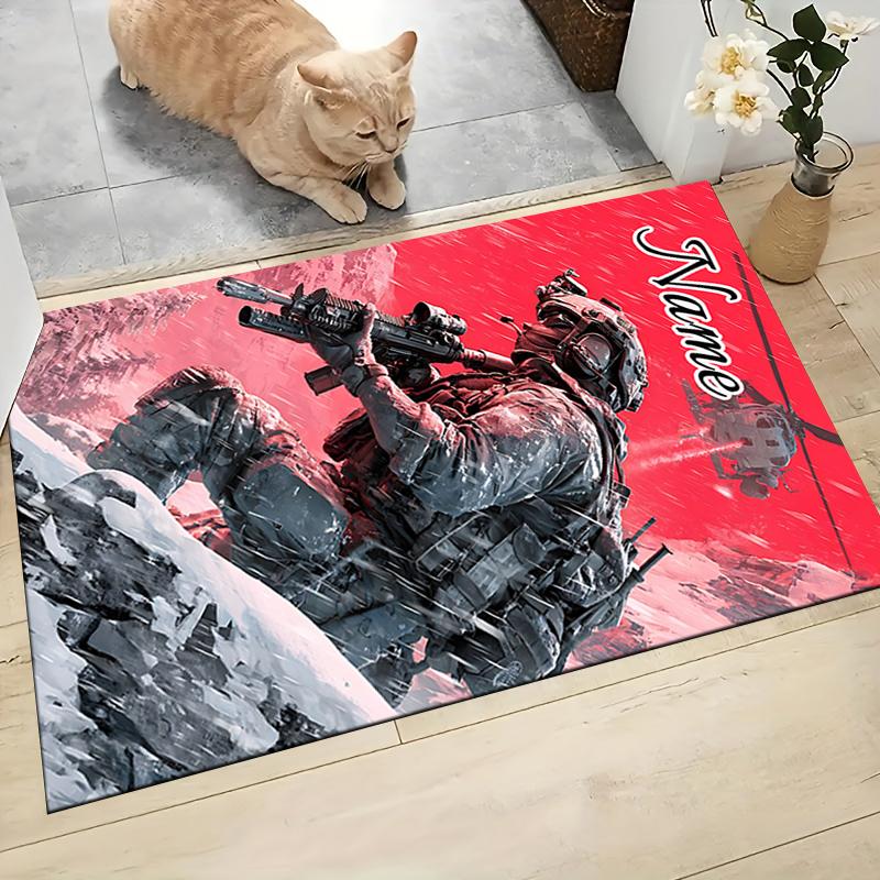 Custom Name Love Friendship Carpet Rug Customizable Soft Washable Anti-Slip Home Living Room Sofa Mats Personalized Rug. 0909164