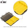 Silicone Waterproof Battery Storage Case Holder Box Organizer For 8 AA / 14500 Alkaline Lithium Rechargeable Batteries Container