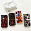 Game Five Nights At Freddys For IPhone 16 15 14 13 12 11 Pro Max X XS MAX Plus Translucent Black Phone Cover