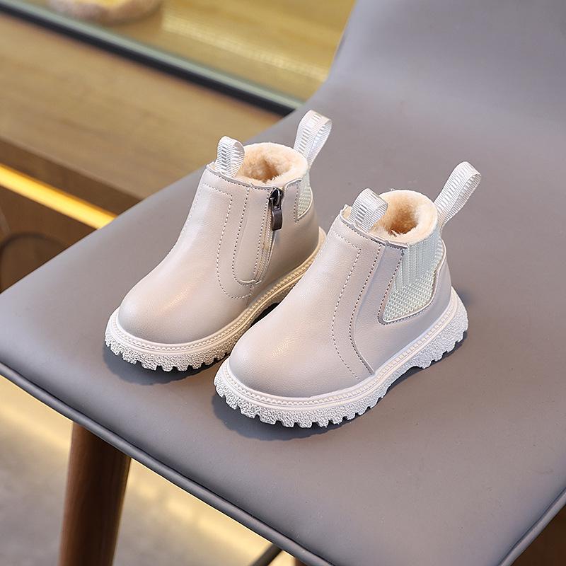 Новые туфли для девочек, модные и универсальные, для отдыха и спорта, маленькие кожаные ботинки