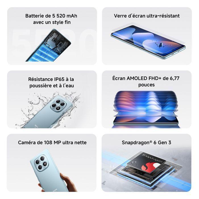 Xiaomi Redmi Note 15 5G Violet – 6 Go RAM, 128 Go, AMOLED 6,77", 108 MP, Batterie 5520 mAh, 45W - Very good condition