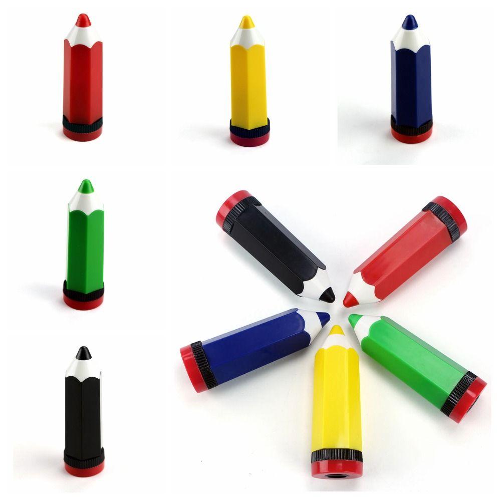 Single Hole Colorful Pencil Sharpener Portable Cartoon Pencil Sharpener Rewards Gift Kids