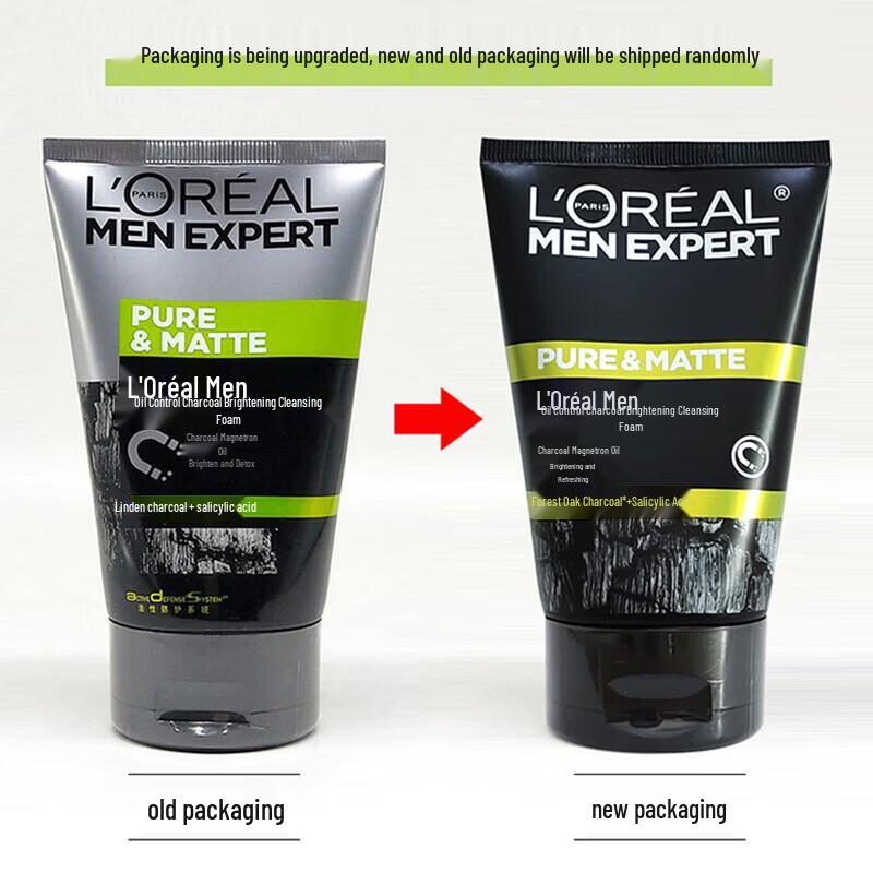 L'Oréal Men Expert Угольный очищающий гель для жирной кожи