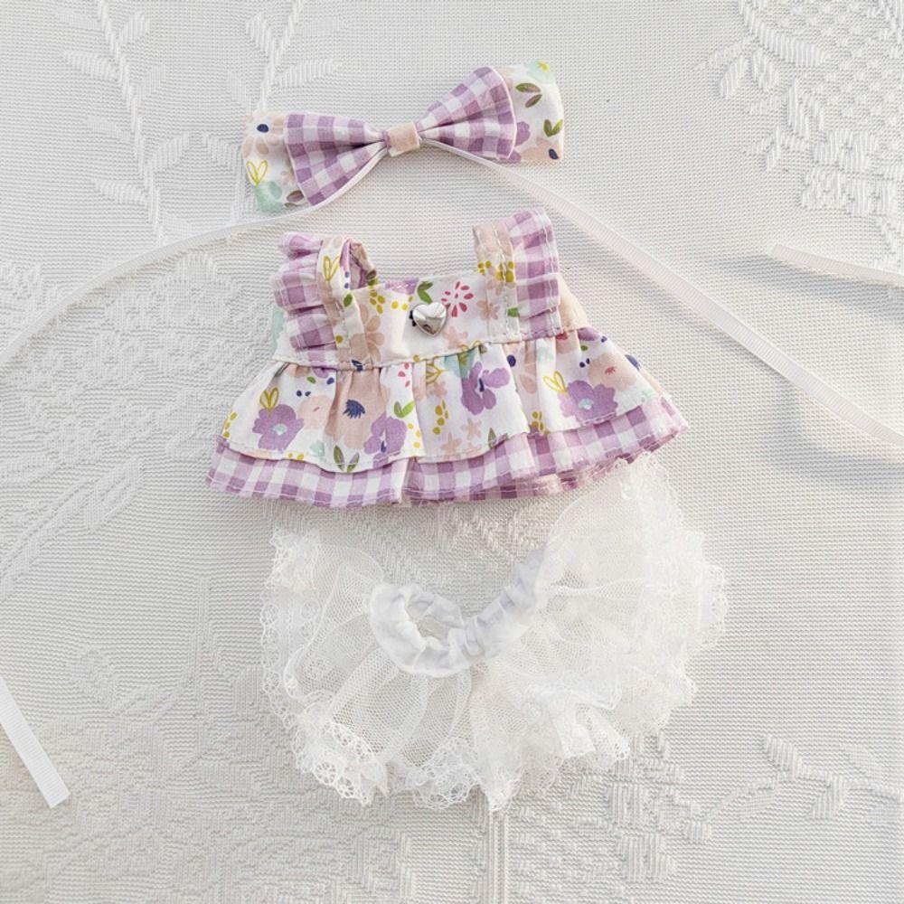 Милое кружевное платье для куклы, модная плюшевая одежда для кукол, для 20-сантиметровой хлопковой куклы/кукол-айдолов EXO