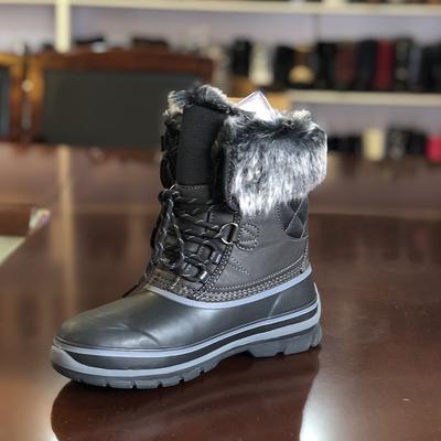 Зимние бархатные теплые водонепроницаемые нескользящие хлопковые бархатные зимние ботинки резиновые сапоги