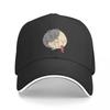 Yin Yang Cats Kawaii Baseball Caps Fashion Japanese Anime Sandwich Cap Men Women Adjustable Sun Cap Outdoor
