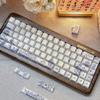 Французская тема вышивки PBT Keycaps DyeSub Keycaps Set для механических переключателей клавиатуры 7u 2.25u 2.75u Spacebar