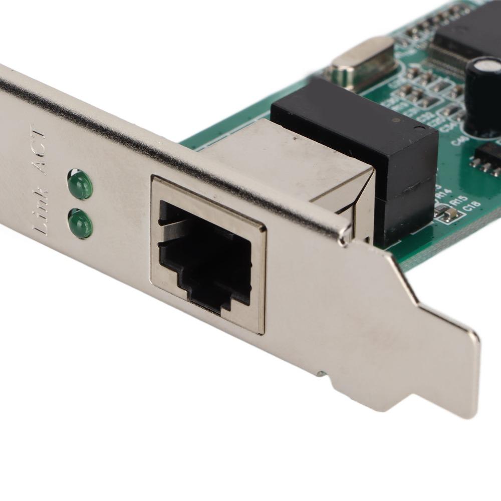 RTL8169 Chip PCI Gigabit Network Card High-Speed Transfer Gigabit Ethernet Card Desktop Computers