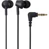 Audio Technica Ath Ck350x Bk Earphones Wired Canal Type Recycled Plastic Blend Antibacterial Small Black Black