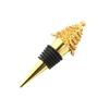 Unique Food Grade Leak-proof Metal Xmas Tree Shaped Bottle Plug for Wedding Wine Cork