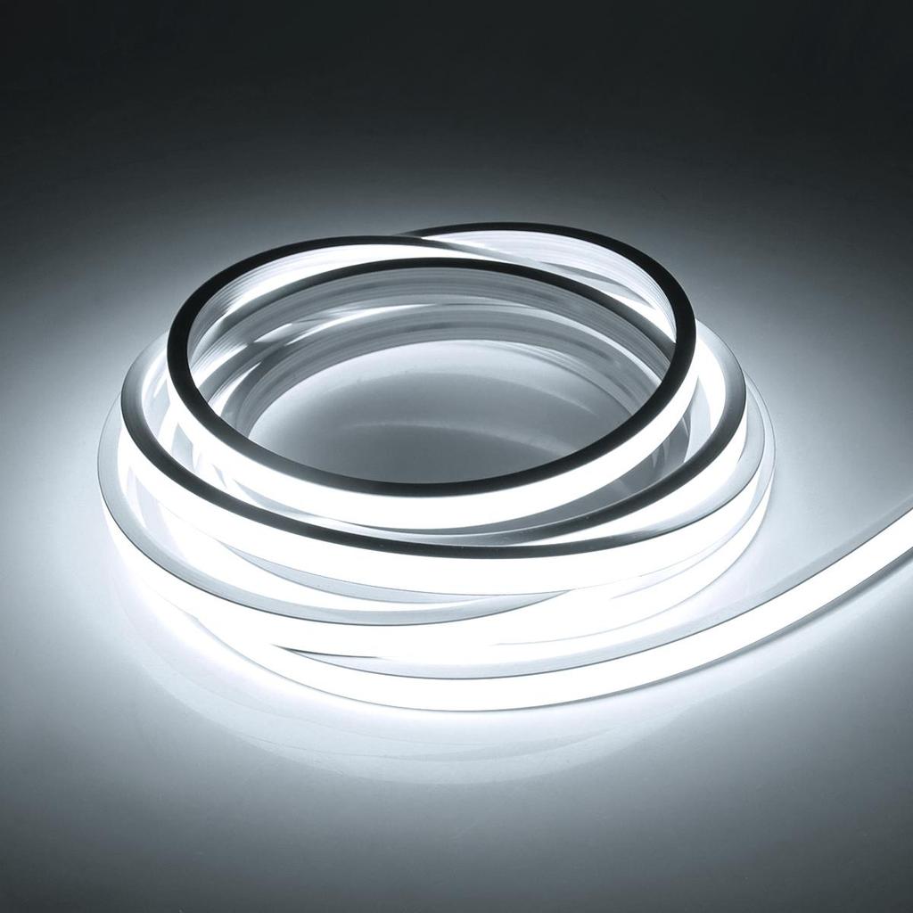 Ультраяркие светодиодные светильники под шкафом, 24 В постоянного тока, COB 320 светодиодов/м, неоновая полоса, водонепроницаемая подсветка для кухонного шкафа, ночное освещение с вилкой европейского стандарта