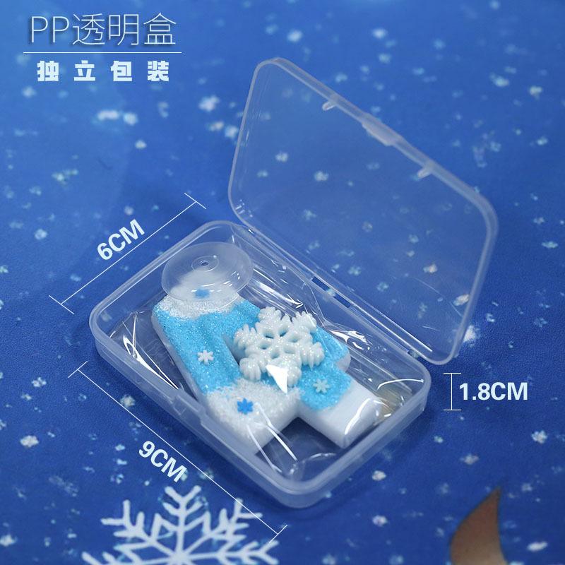 Blue Snowflake Birthday Frozen Candles 0-9 Number Cake Candle Princess Cake Topper Birthday Party Decoration Party Cake Supplies