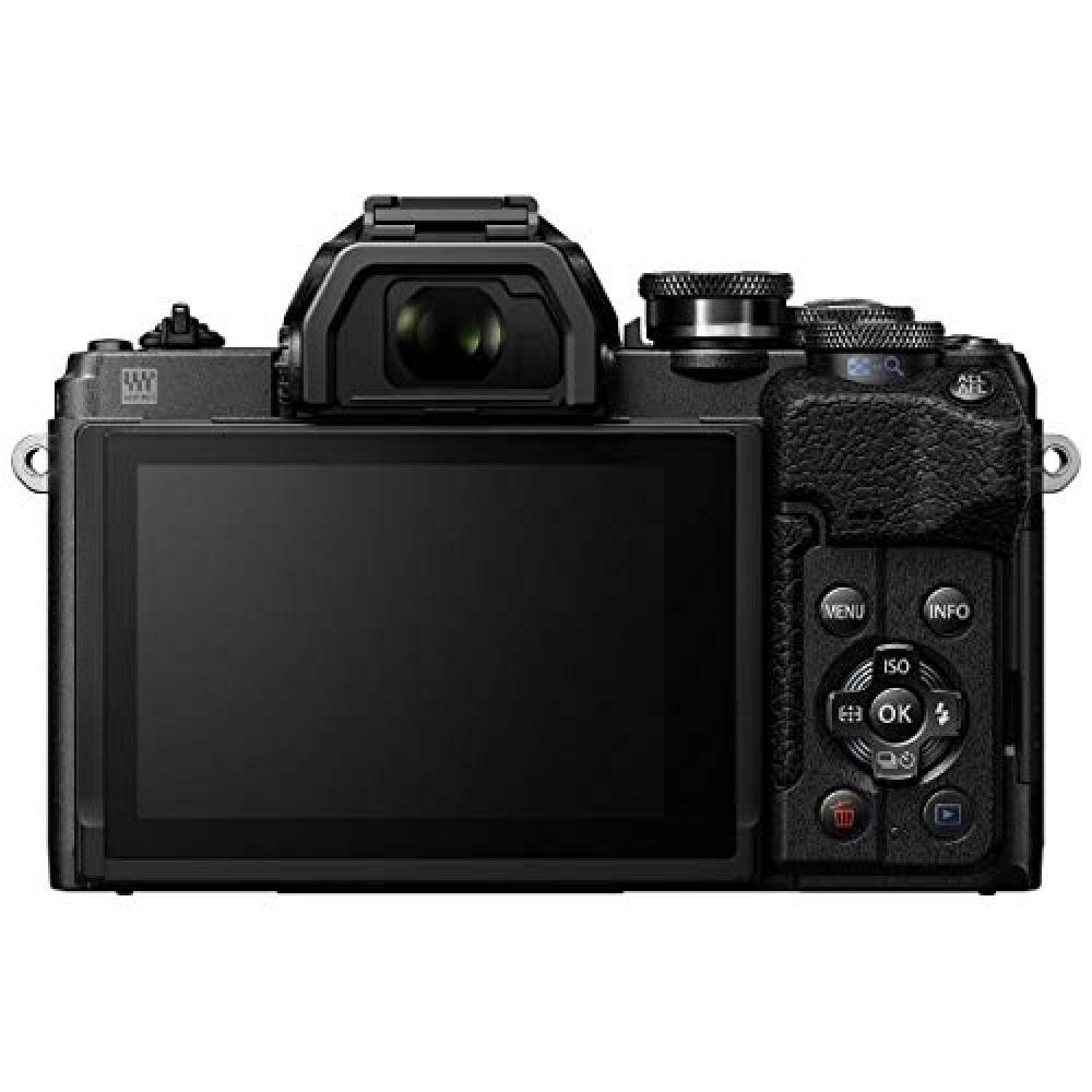 OM SYSTEMOLYMPUS Mirrorless Single-lens Camera OM-D E-M10 MarkIV EZ Double Zoom Kit Black