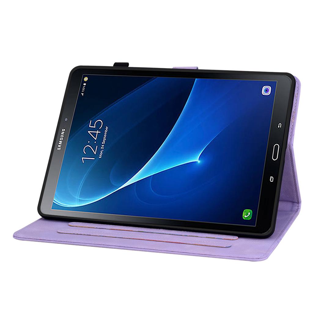 Для Samsung Galaxy Tab A 10,1 (2016) (Т580,Т585,П580,П585).Чехол для планшета из искусственной кожи с изысканным цветочным тиснением