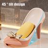 1/2Pcs Soap Box with Convenient Suction Cup High Heels Design Self-Draining Soap Dish