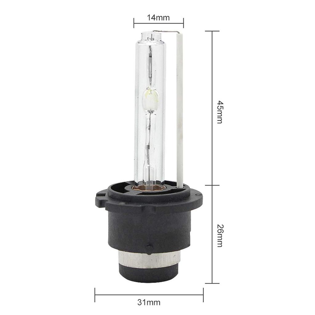 2 шт. лампы HID D2S 12000K 35 Вт ксеноновые лампы HID автомобильная фара лампа высокой интенсивности